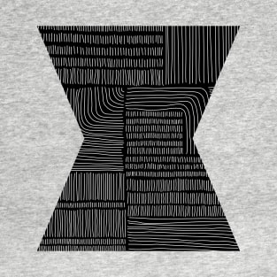 Digital Stitches Black T-Shirt